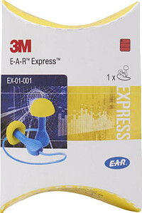 3M™ Gehörschutzstöpsel E-A-R™ Express™ mit Kordel 