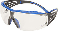3M™ Schutzbrille SecureFit™ 400X, PC, klar, SGAF, blau/​grau
