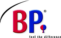 BP® Arbeitshose 2110 845 8553, warnorange/dunkelgrau, kurz, Gr. 50 