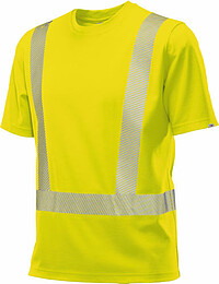 BP® T-​Shirt 2131 260 86, warngelb, Gr. 3XL