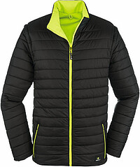 Warnschutz-Wendejacke RENO, warngelb, Gr. S 