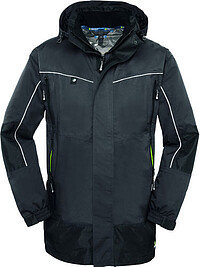 Wetterschutz-​Jacke PHILLY, grau/​schwarz, Gr. XL