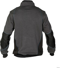 DASSY® Sweatshirt Stellar, anthrazitgrau/schwarz, Gr. XL 