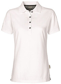 Cotton Tec Damen Poloshirt 214, weiß, Gr. 2XL