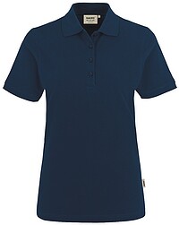 Damen Poloshirt Classic 110, marine, Gr. L