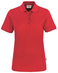 Damen Poloshirt Classic 110, rot, Gr. 2XL