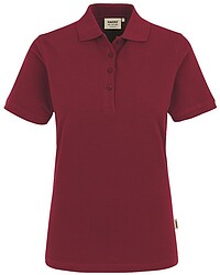 Damen Poloshirt Classic 110, weinrot, Gr. 2XL