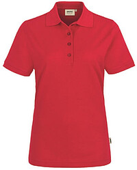 Damen-​Poloshirt Mikralinar® 216, rot, Gr. 5XL