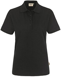 Damen-​Poloshirt Mikralinar® 216, schwarz, Gr. 4XL