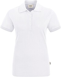 Damen Poloshirt Stretch 222, weiß, Gr. S