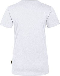 Damen V-Shirt Classic 126, weiß, Gr. S 