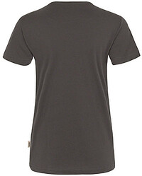 Damen V-Shirt Mikralinar® 181, anthrazit, Gr. M 