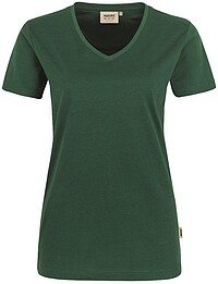 Damen V-​Shirt Mikralinar® 181, tanne, Gr. 2XL