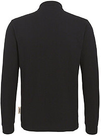 Longsleeve-Poloshirt Mikralinar® 815, schwarz, Gr. XS 