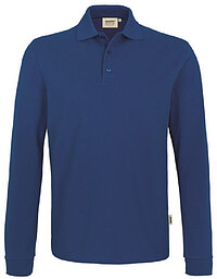 Longsleeve-​Poloshirt Mikralinar® 815, ultramarinblau, Gr. L