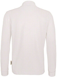 Longsleeve-Poloshirt Mikralinar® 815, weiß, Gr. 4XL 