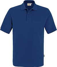 Pocket-​Poloshirt Mikralinar® 812, ultramarinblau, Gr. M