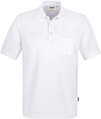 Pocket-​Poloshirt Mikralinar® 812, weiß, Gr. 2XL