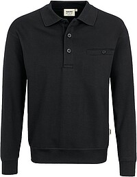 Pocket-​Sweatshirt Premium 457, schwarz. Gr. XL