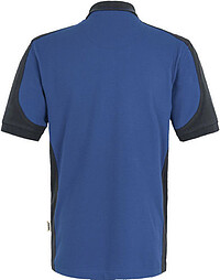 Poloshirt Contrast Mikralinar® 839, royalblau/anthrazit, Gr. 5XL 