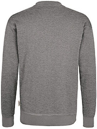 Sweatshirt Mikralinar® 475, grau meliert, Gr. 4XL 