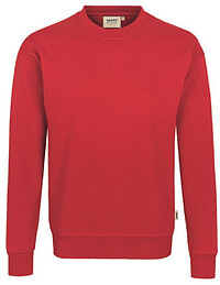Sweatshirt Mikralinar® 475, rot, Gr. S