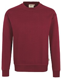 Sweatshirt Mikralinar® 475, weinrot, Gr. L