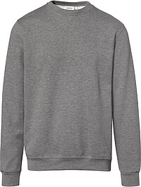 Sweatshirt Premium 471, grau meliert, Gr. L