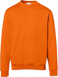 Sweatshirt Premium 471, orange, Gr. S