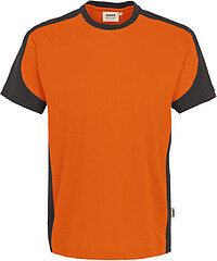 T-​Shirt Contrast Mikralinar®, orange/​anthrazit 290, Gr. 2XL