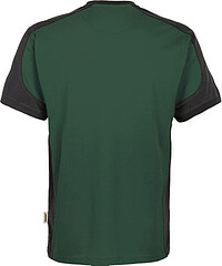 T-Shirt Contrast Mikralinar®, tanne/anthrazit 290, Gr. 4XL 