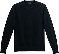 V-​Pullover Premium-​Cotton 143, schwarz, Gr. 3XL