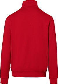 Zip-Sweatshirt Premium 451, rot, Gr. 2XL 