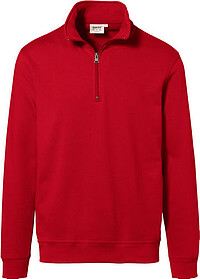 Zip-​Sweatshirt Premium 451, rot, Gr. L