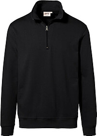 Zip-​Sweatshirt Premium 451, schwarz, Gr. M