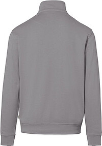 Zip-Sweatshirt Premium 451, titan, Gr. M 