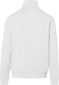 Zip-Sweatshirt Premium 451, weiß, Gr. 3XL 
