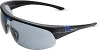 Schutzbrille Millennia® 2G, PC, grau, HC, schwarz/​blau