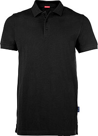 Herren Heavy Performance Poloshirt, schwarz, Gr. 3XL