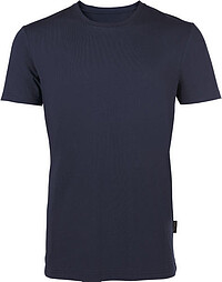 Herren Luxury Roundneck T-​Shirt, navy, Gr. L