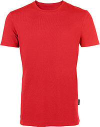 Herren Luxury Roundneck T-​Shirt, rot, Gr. 2XL