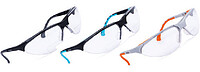 Schutzbrille TERMINATOR PLUS DIOPTRIE (+1,50), PC, klar, HC, silber/orange 