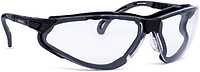 Schutzbrille TERMINATOR X-​TRA, PC, klar, HC, AF, AS, schwarz