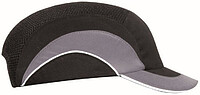 Anstosskappe A1+​™, verkürzter Schirm 50 mm, schwarz/​grau