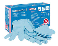 Chemikalienschutzhandschuh Dermatril® L 741, Gr. 10 
