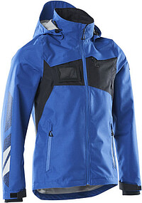 MASCOT® ACCELERATE Hard Shell Jacke, 18301-231, azurblau/schwarzblau, Gr. XS 