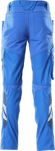 MASCOT® Hose mit Knietaschen, azurblau, Schrittlänge 82 cm, Gr. C51 