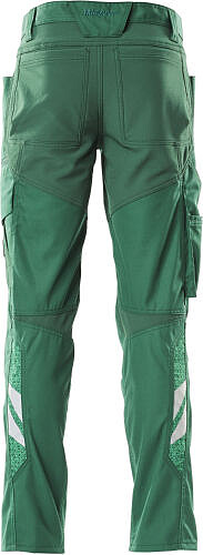 MASCOT® Hose mit Knietaschen, grün, Schrittlänge 82 cm, Gr. C66 