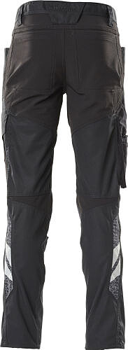 MASCOT® Hose mit Knietaschen, schwarz, Schrittlänge 82 cm, Gr. C64 