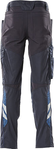 MASCOT® Hose mit Knietaschen, schwarzblau, Schrittlänge 82 cm, Gr. C45 
